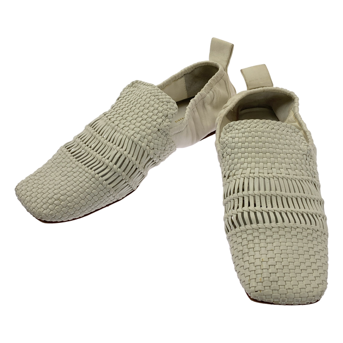 CELINE / セリーヌ | by Phoebe Philo フィービー /  レザー フラット パンプス | 36.5 | レディース