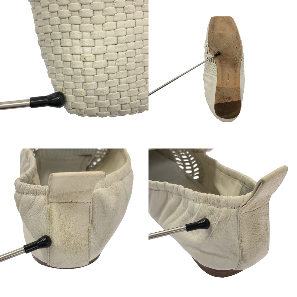 CELINE / 셀린느 | by Phoebe Philo 피비 / 가죽 플랫 펌프스 | 36.5 |