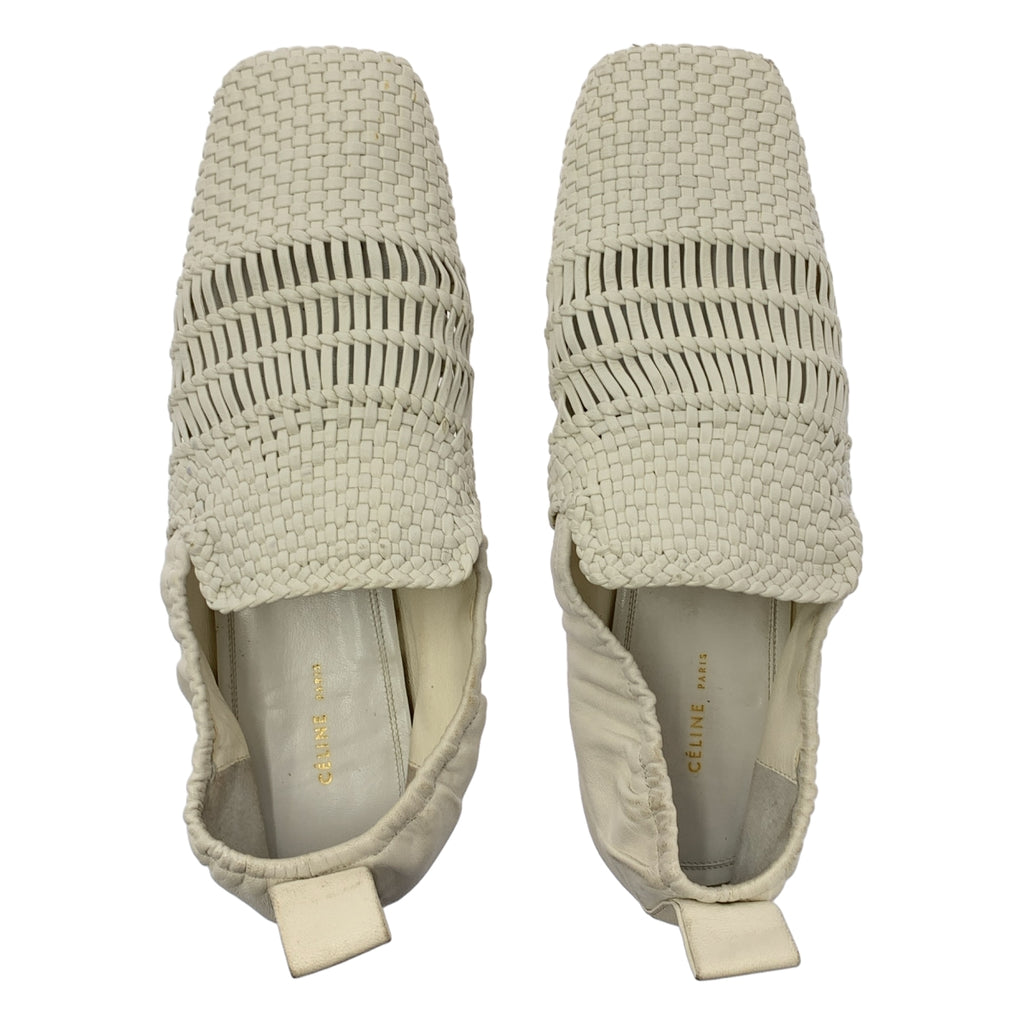 CELINE / 셀린느 | by Phoebe Philo 피비 / 가죽 플랫 펌프스 | 36.5 |