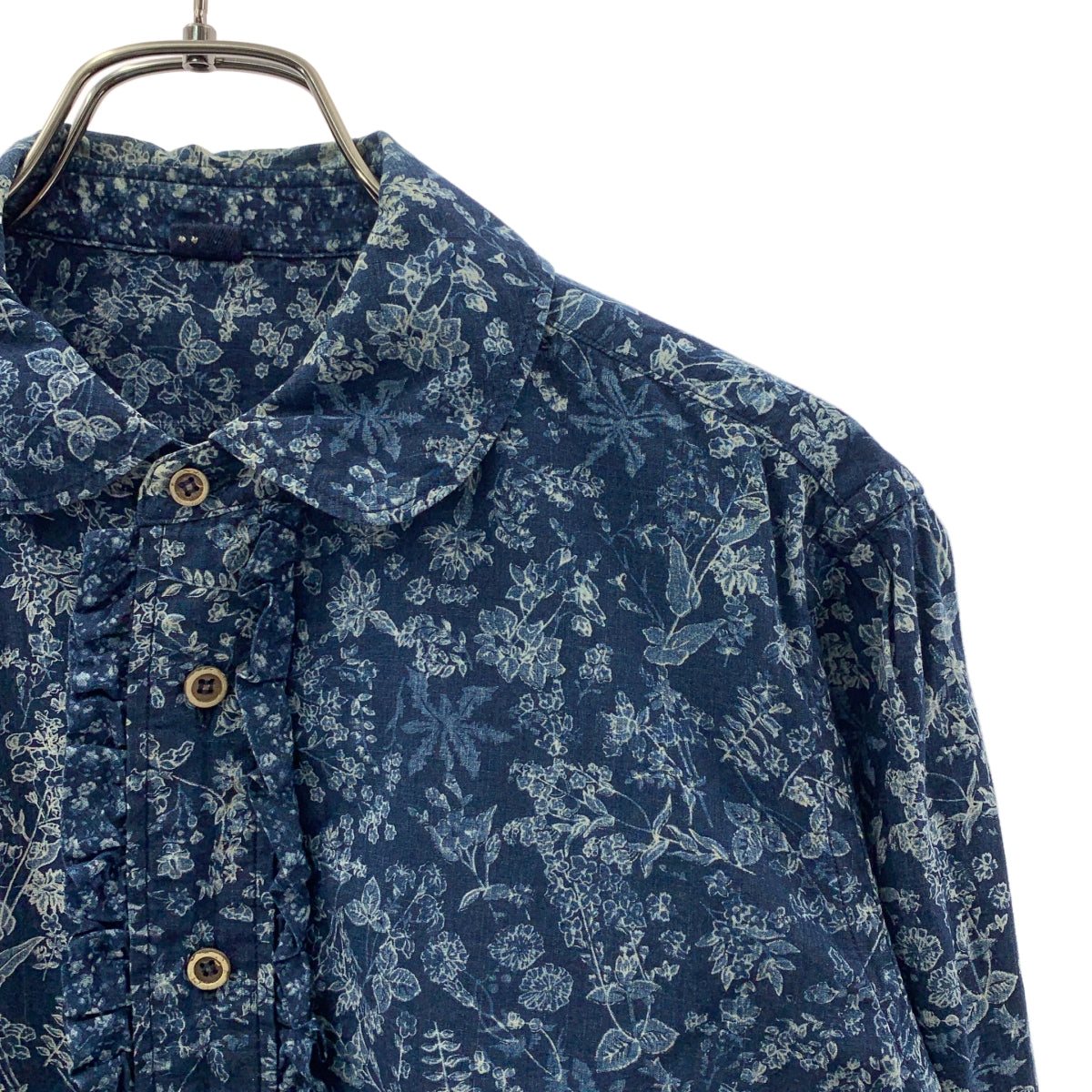 45r / フォーティファイブアール | インドカディ 秋の実 フリルシャツ | 2 | レディース