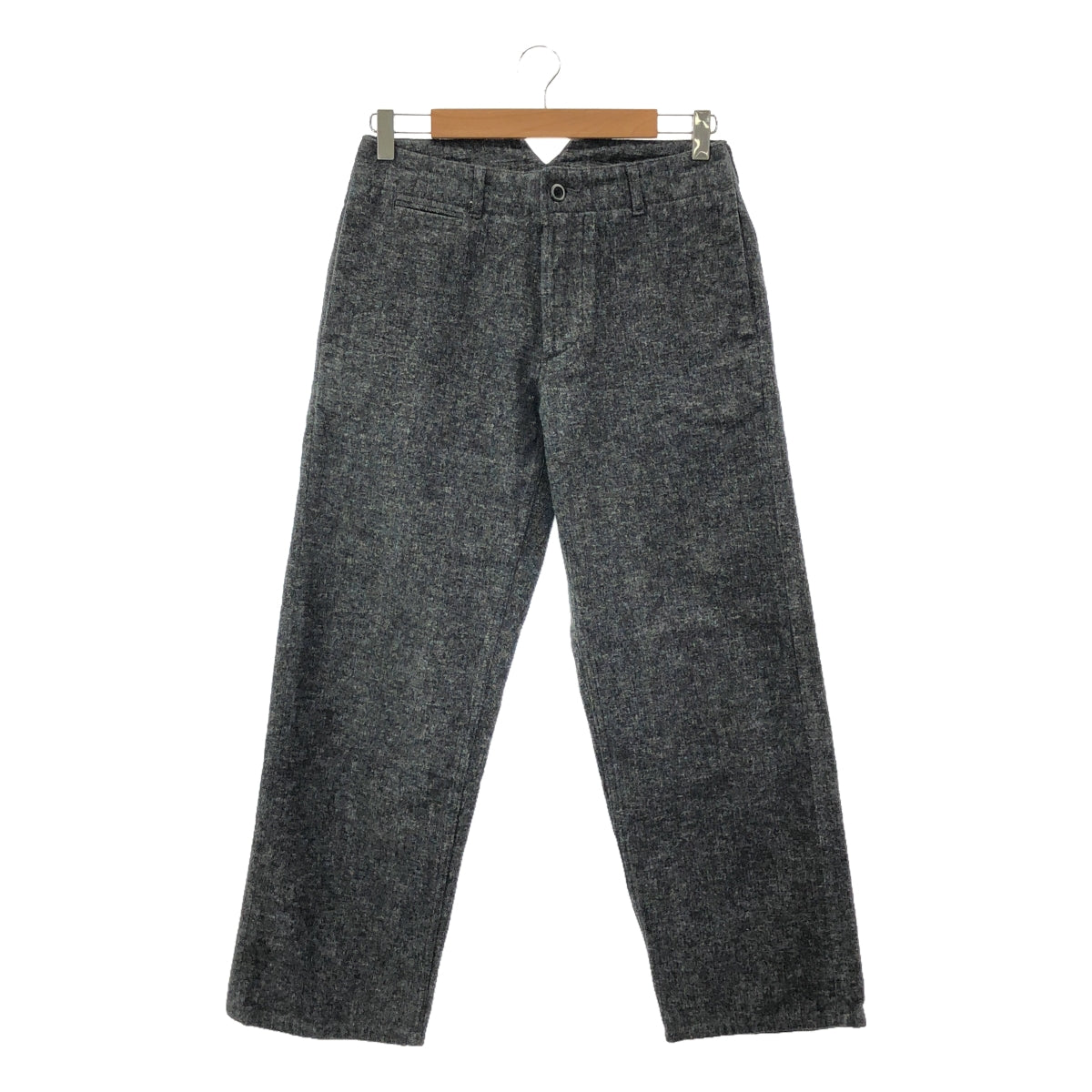 OUTIL | PANTALON ARLES Cotton Herringbone Cinch Back Work Pants | Size 28 | Grey | Men's