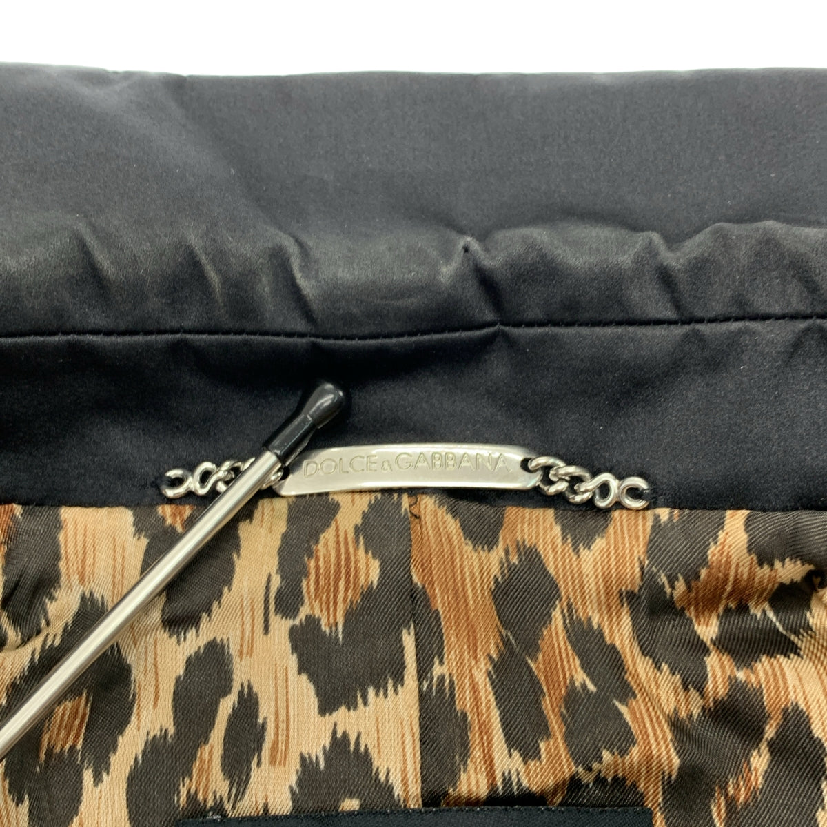 DOLCE＆GABBANA / ドルチェ＆ガッバーナドルガバ | ラペル切替 裏地レオパード柄 テーラードジャケット | 36 | レディース