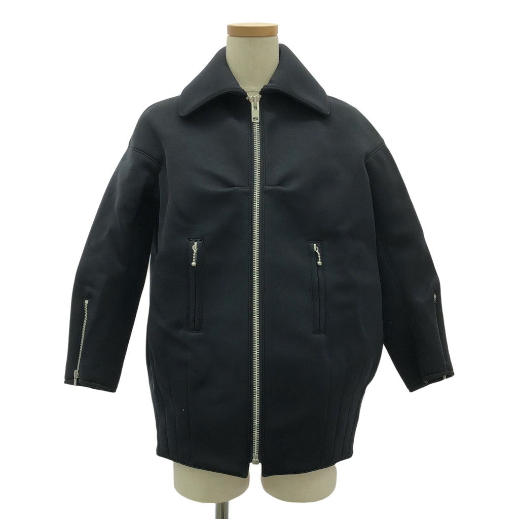 [品相良好] JUNYA WATANABE COMME des GARCONS / Junya Watanabe | 2016秋冬 | 3D 全拉鍊單夾克 | S |黑色 |女性的