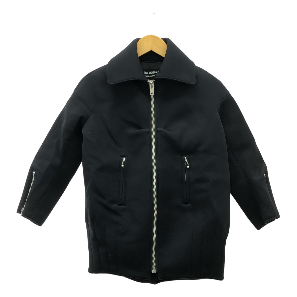 [品相良好] JUNYA WATANABE COMME des GARCONS / Junya Watanabe | 2016秋冬 | 3D 全拉鍊單夾克 | S |黑色 |女性的
