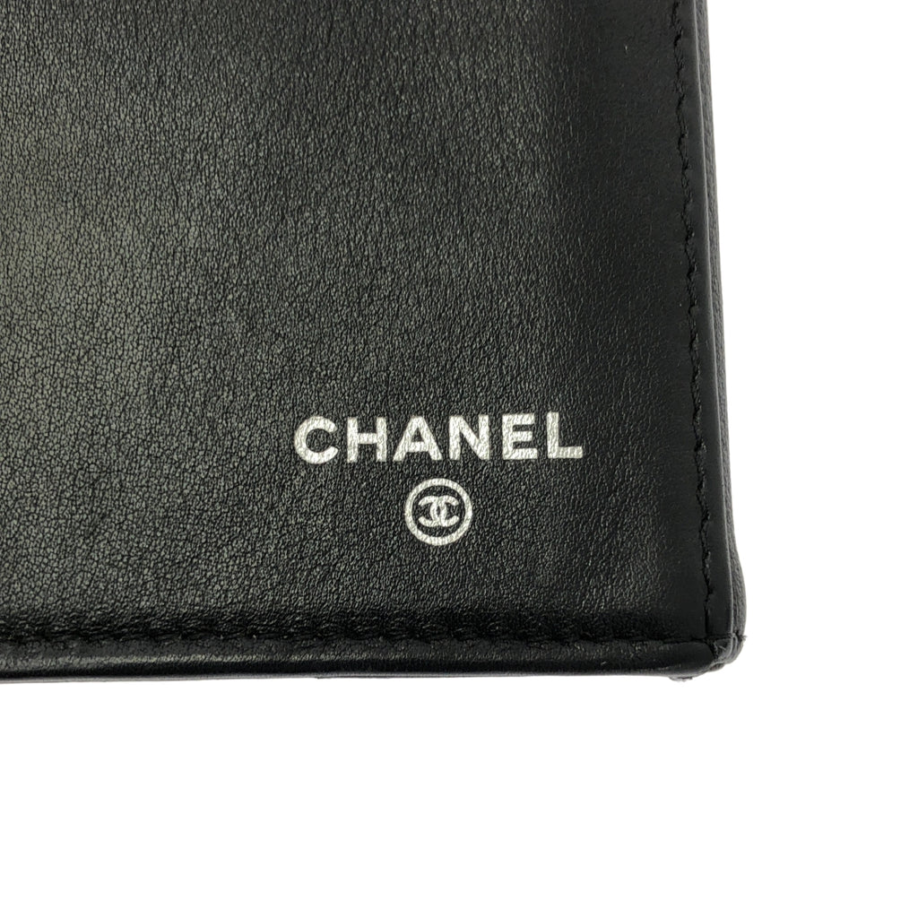 CHANEL / シャネル | キャビアスキン セブルガ ココマーク レザー ウォレット 財布 |