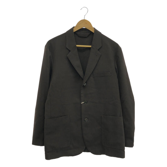 【美品】  MARKAWARE / マーカウェア | 2020AW | SUCK COAT ORGANIC WOOL TROPICA / サック コート ジャケット | 3 | dark brown | メンズ