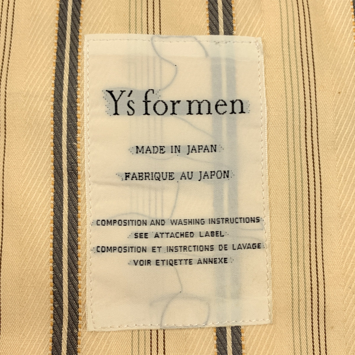 Y's for men / 와이즈포멘 요우지야마모토 | 1994SS | 린넨 스트라이프 베스트 질레 |