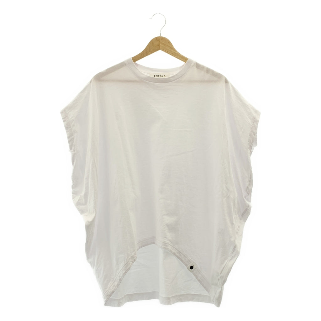 ENFOLD / 엠 폴드 | WASHABLE HEXAGON T-SHIRT 워셔블 헥사곤 변형 T 셔츠 | 38 |