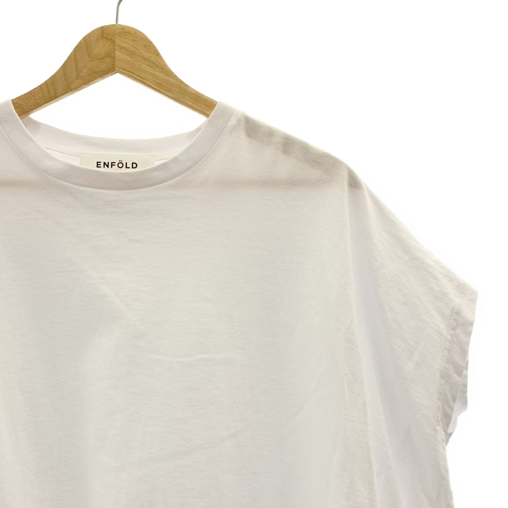 ENFOLD / 엠 폴드 | WASHABLE HEXAGON T-SHIRT 워셔블 헥사곤 변형 T 셔츠 | 38 |