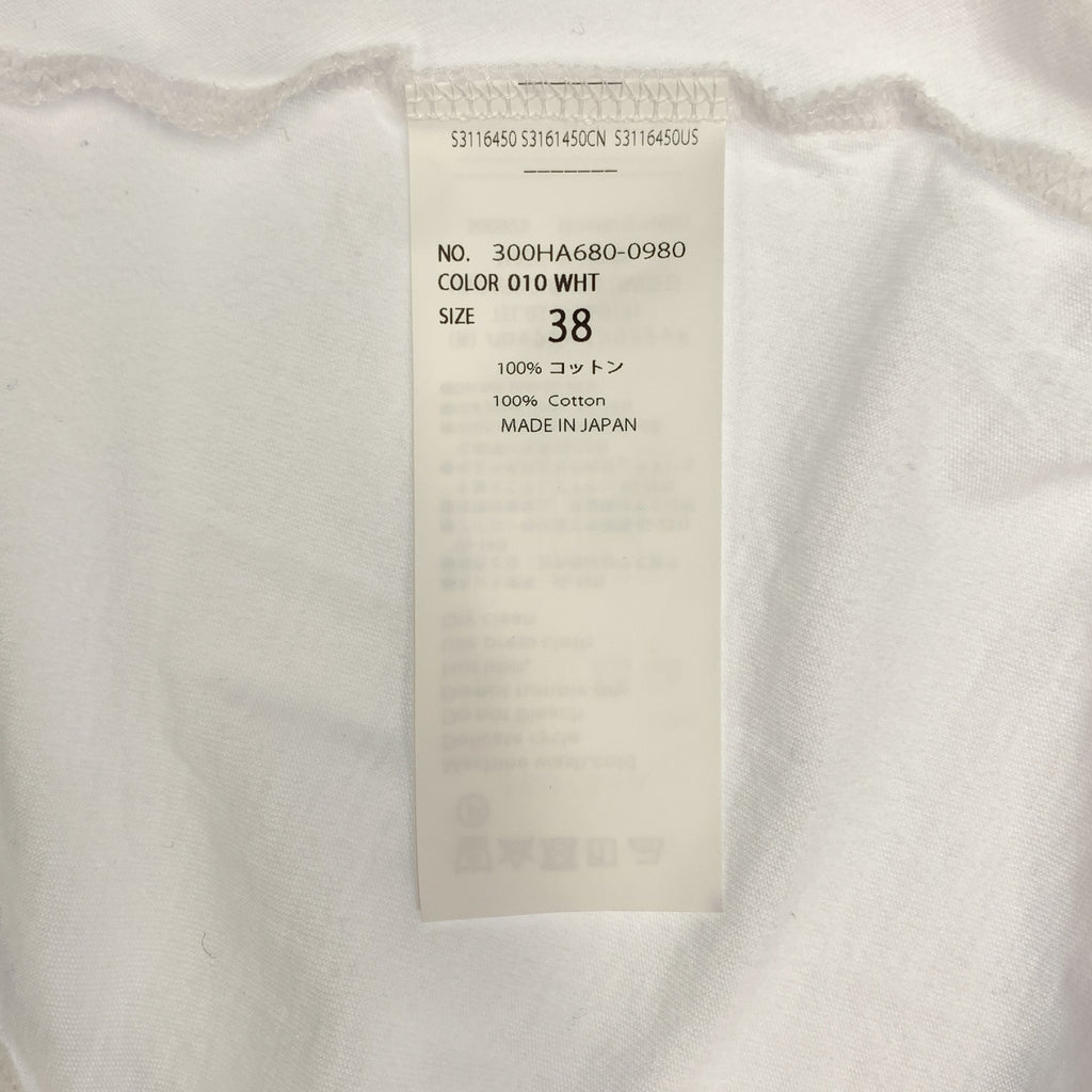 ENFOLD / 엠 폴드 | WASHABLE HEXAGON T-SHIRT 워셔블 헥사곤 변형 T 셔츠 | 38 |