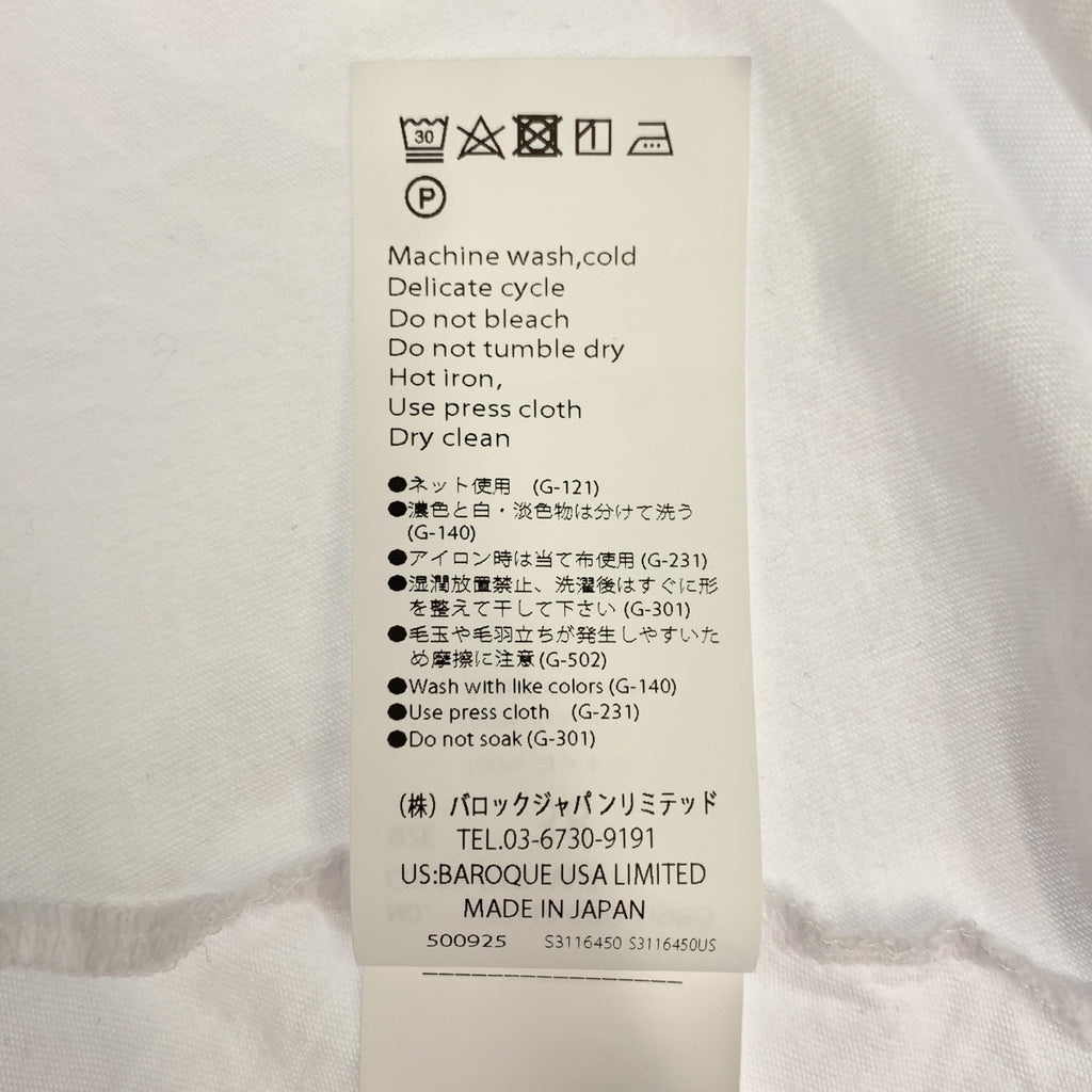 ENFOLD / 엠 폴드 | WASHABLE HEXAGON T-SHIRT 워셔블 헥사곤 변형 T 셔츠 | 38 |