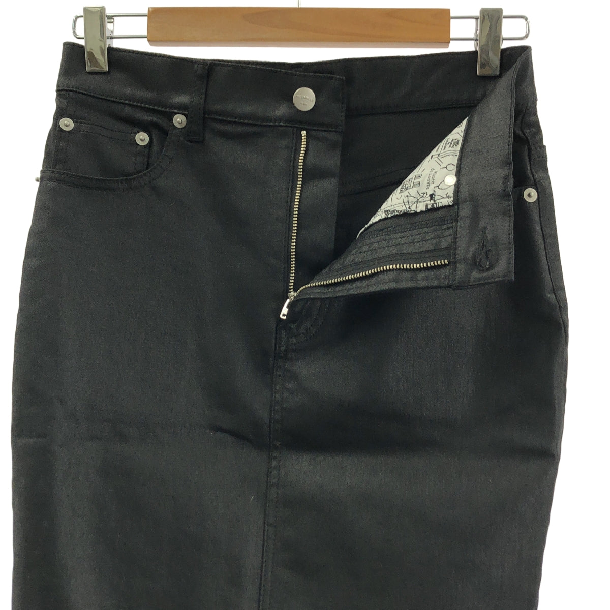 ok.soon / 옥순 | × piccadilly / DENIM MIDDLE SKIRT 데님 미들 스커트 | 1 |