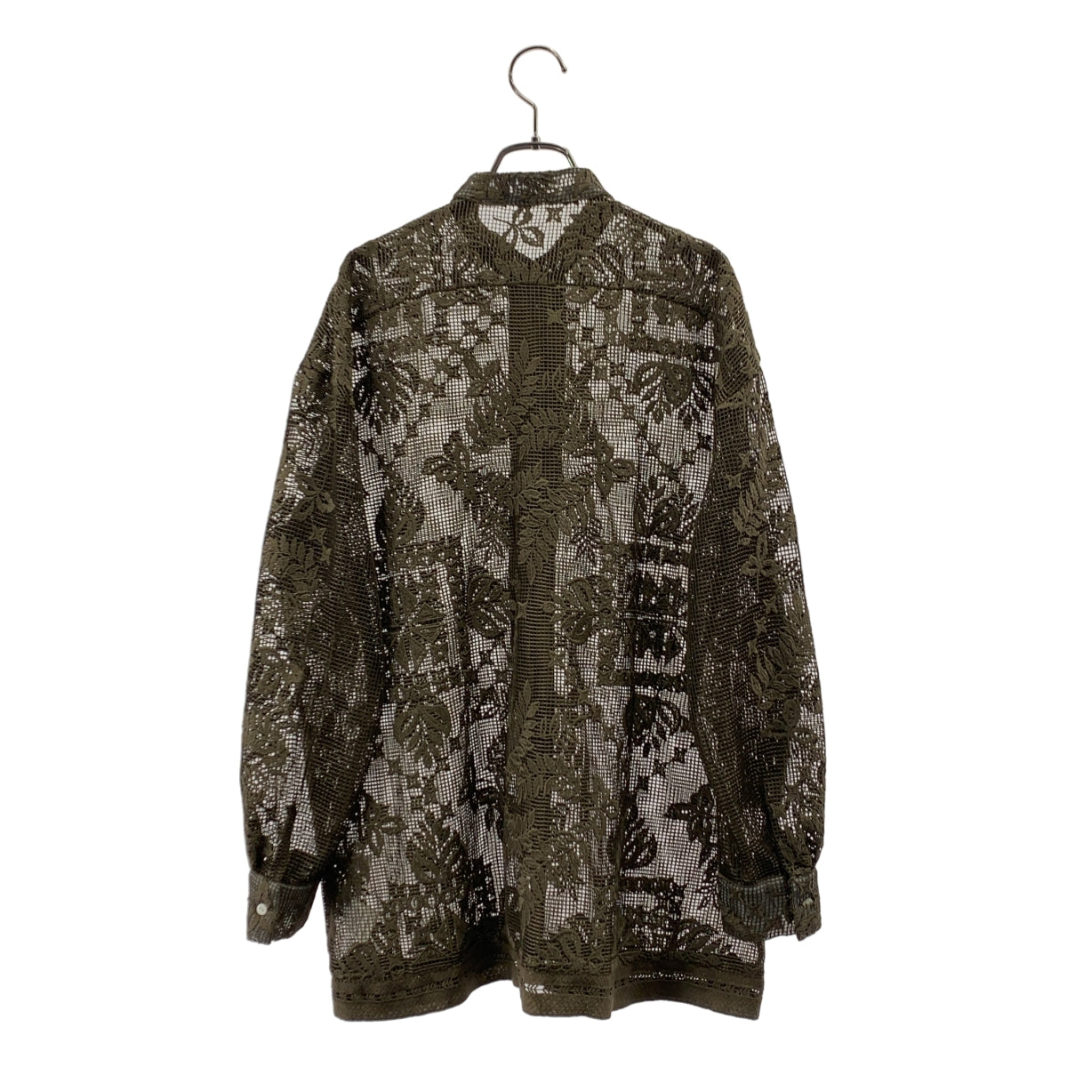 AMERI / アメリ | CHEMICAL LACE OVER SHIRT レース シャツ | F | レディース