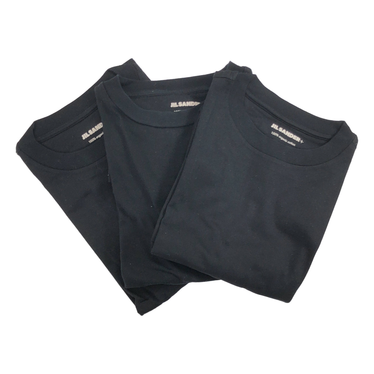 JIL SANDER+ / ジルサンダープラス | 3パック ロゴパッチ Tシャツ | S | ブラック | メンズ