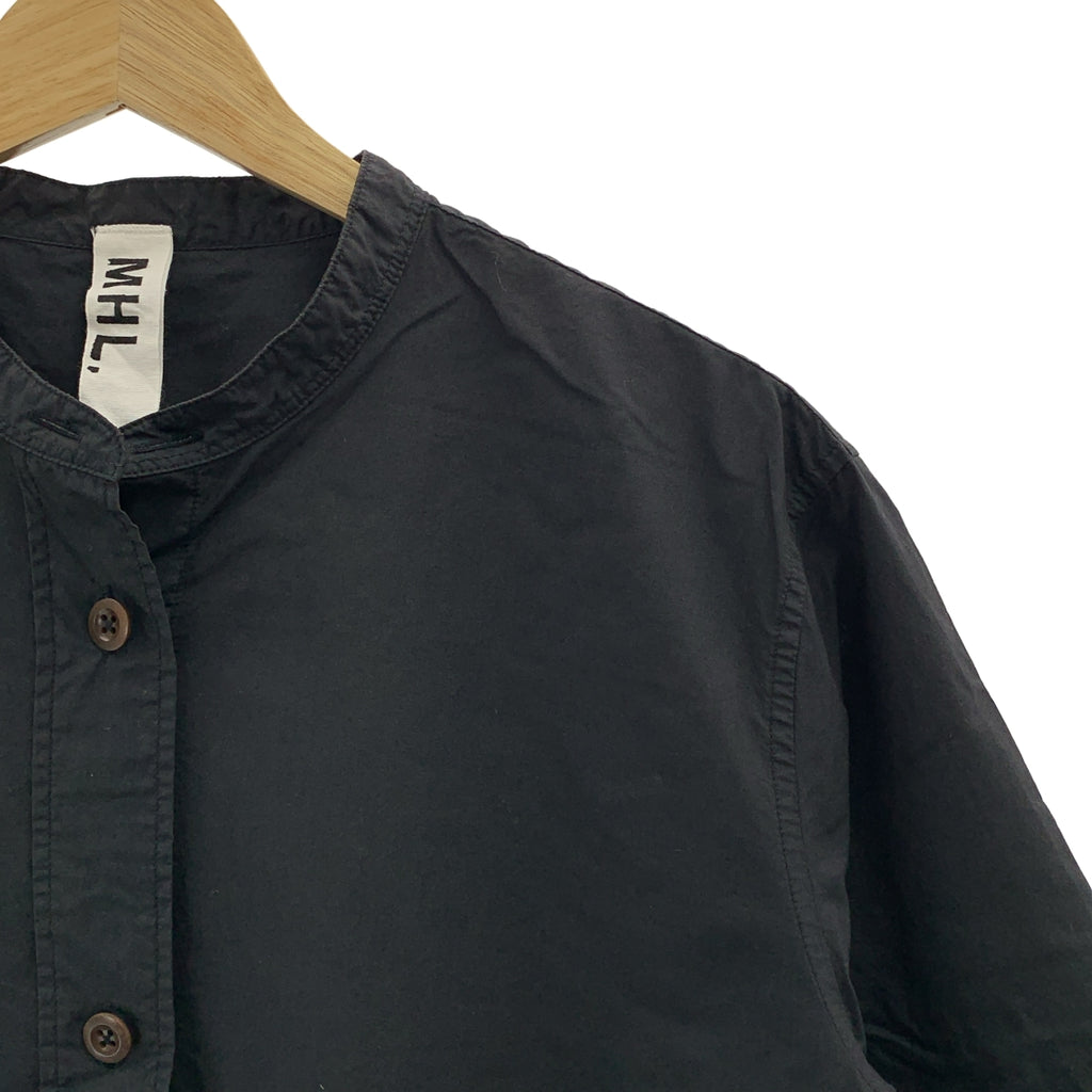 MHL. / 엠에이치엘 마가렛 하웰 | COTTON RAMIE POPLIN 코튼 밴드 컬러 셔츠 | 2 |