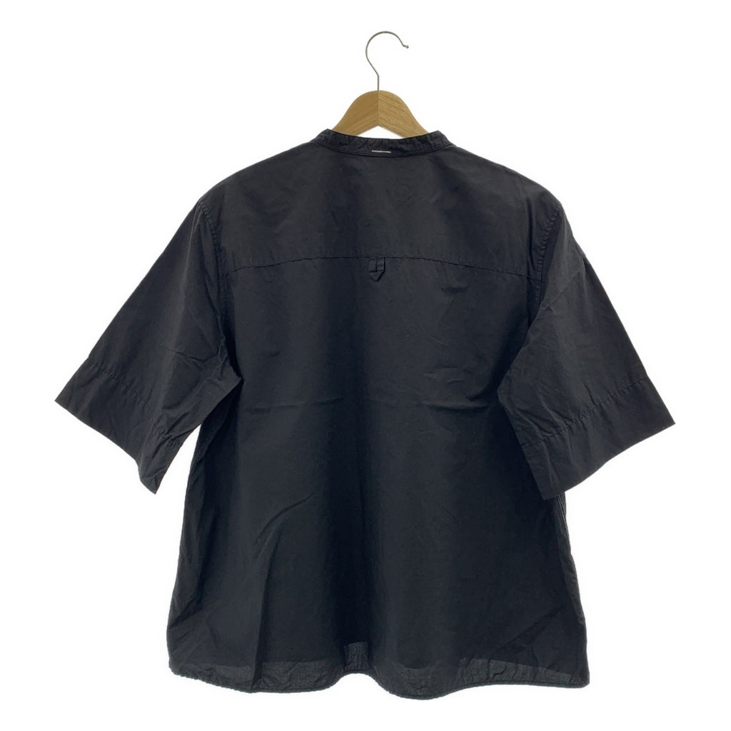 MHL. / 엠에이치엘 마가렛 하웰 | COTTON RAMIE POPLIN 코튼 밴드 컬러 셔츠 | 2 |