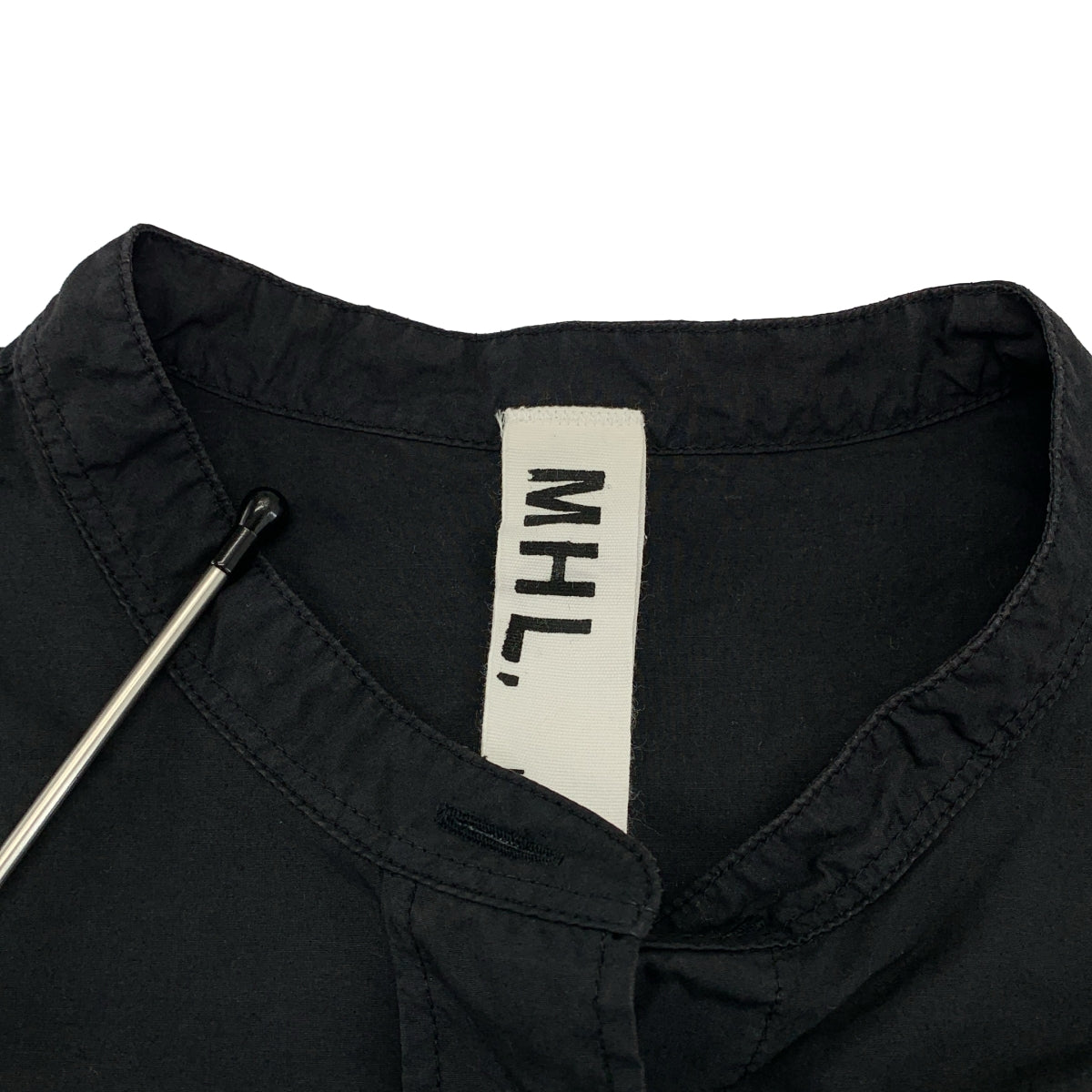 MHL. / 엠에이치엘 마가렛 하웰 | COTTON RAMIE POPLIN 코튼 밴드 컬러 셔츠 | 2 |