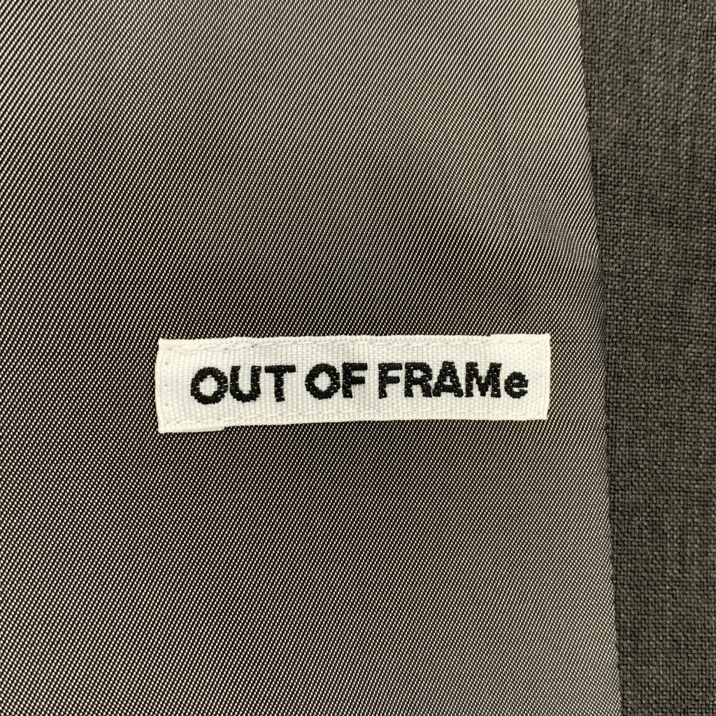 Framework / 프레임워크 | 2025SS | OUT OF FRAMe / 셋업 / easy single 싱글 재킷 / easy 드로스트링 이지 팬츠 | F |