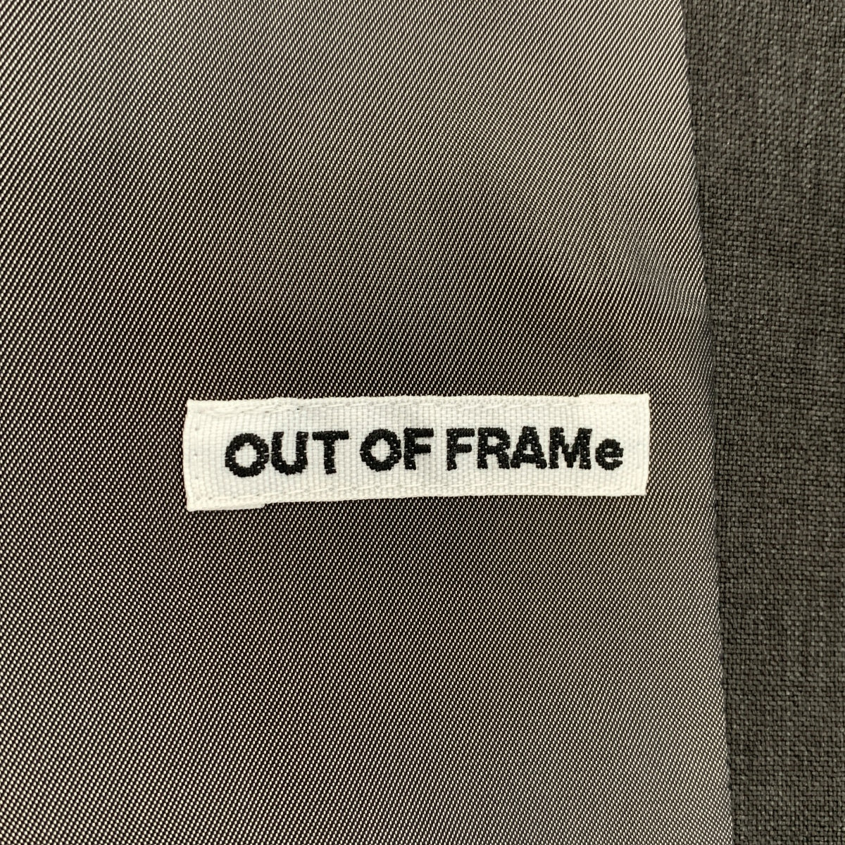 Framework / 프레임워크 | 2025SS | OUT OF FRAMe / 셋업 / easy single 싱글 재킷 / easy 드로스트링 이지 팬츠 | F | 그레이 |