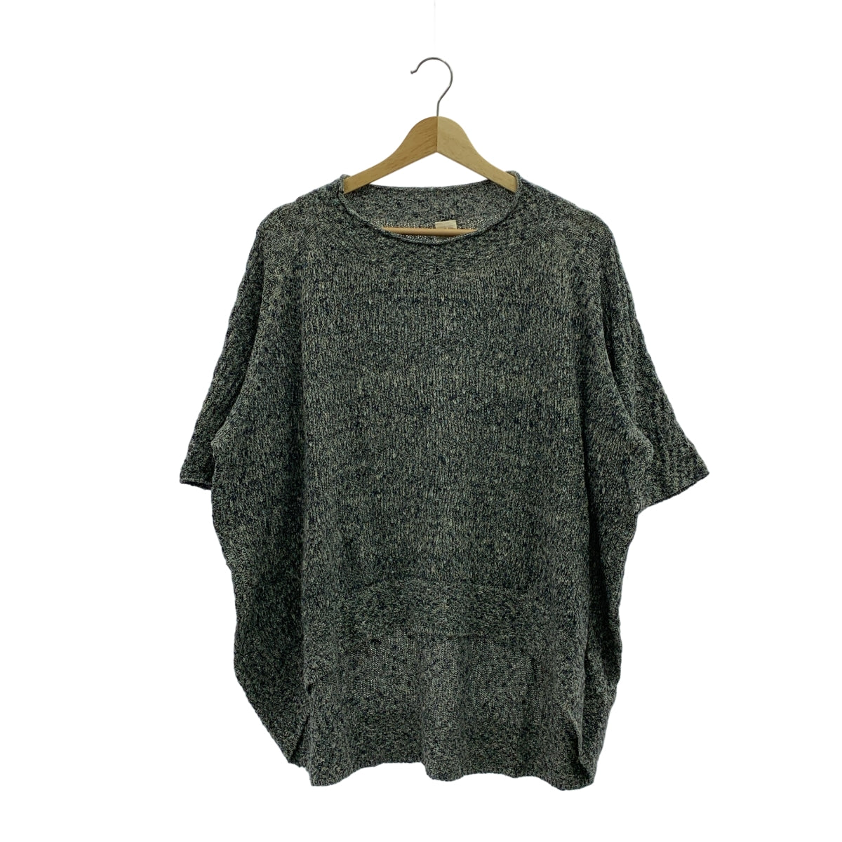 tamaki niime 玉木新雌 タマキニイメ コットン シャツ 2/レッド系 播州織 羽織り ショートスリーブ ワイド トップス【2400011269997】 tamaki niime 玉木新雌 ⁄ タマキニイメ | コットン マルチカラー プル