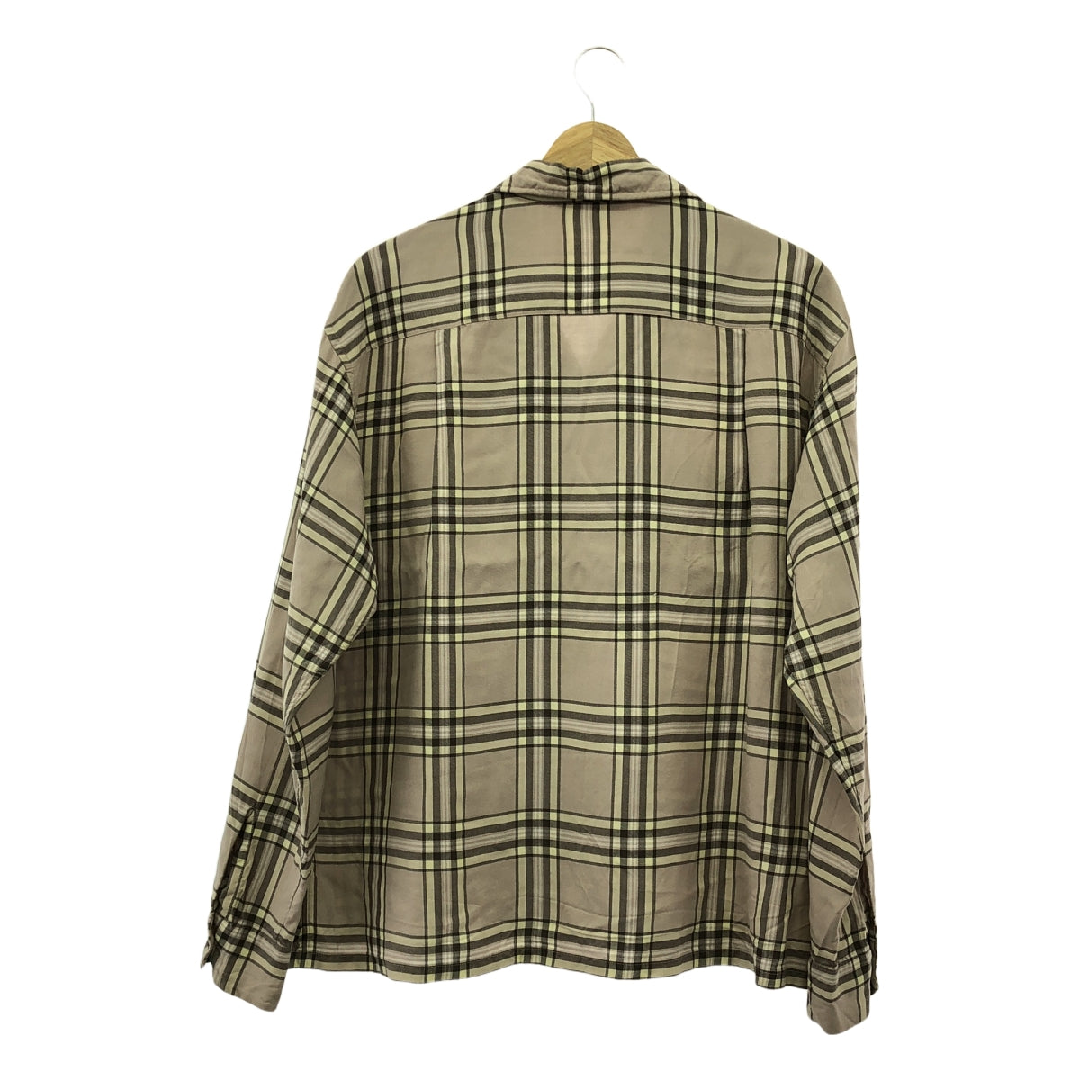 ★希少定価4.5万★UNUSED アンユーズド ヴィンテージ加工チェックシャツ ☆希少定価4.5万☆UNUSED アンユーズド ヴィンテージ加工
