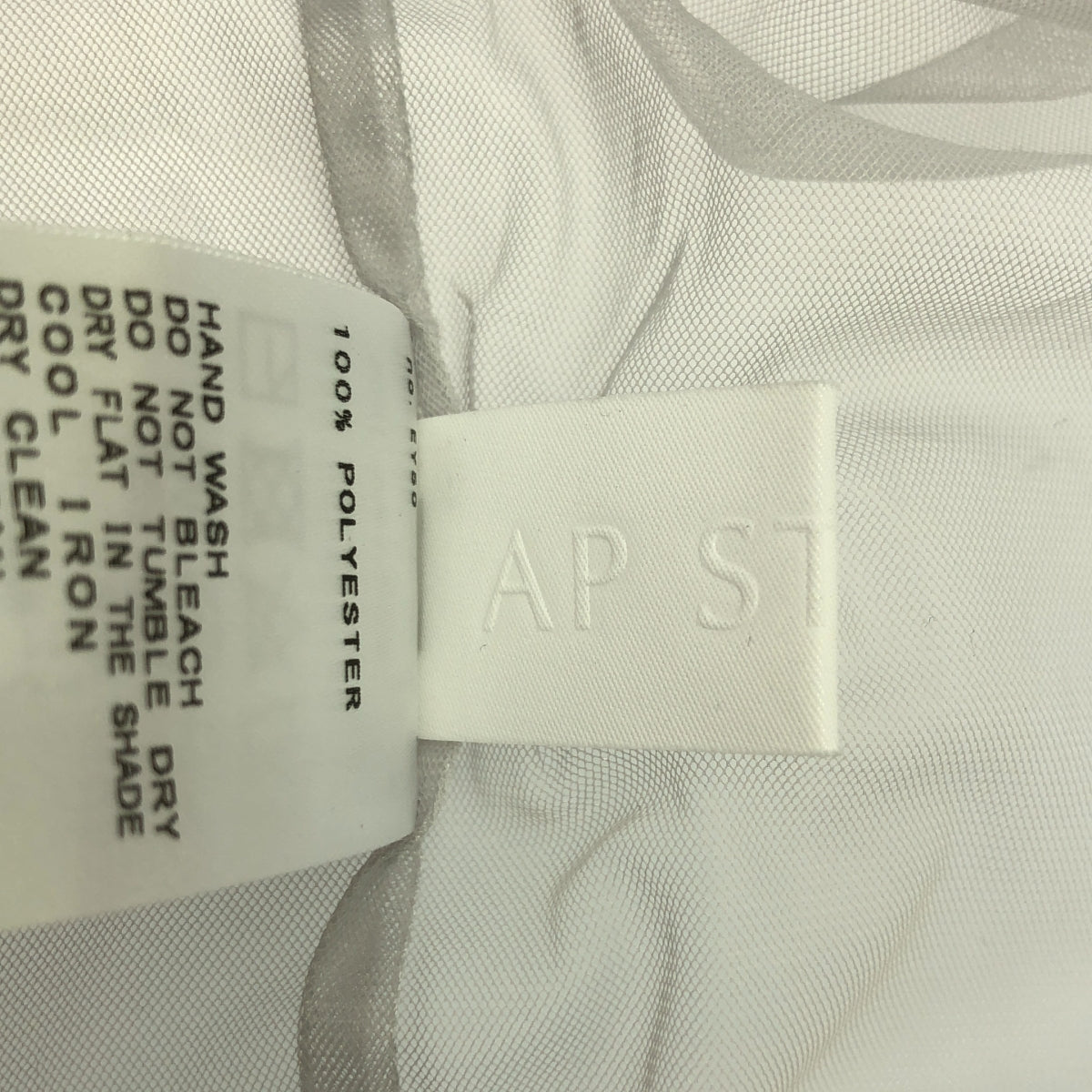 AP STUDIO / 에피 스튜디오 | 2023SS | 시어 터틀넥 블라우스 | 화이트 | 여성