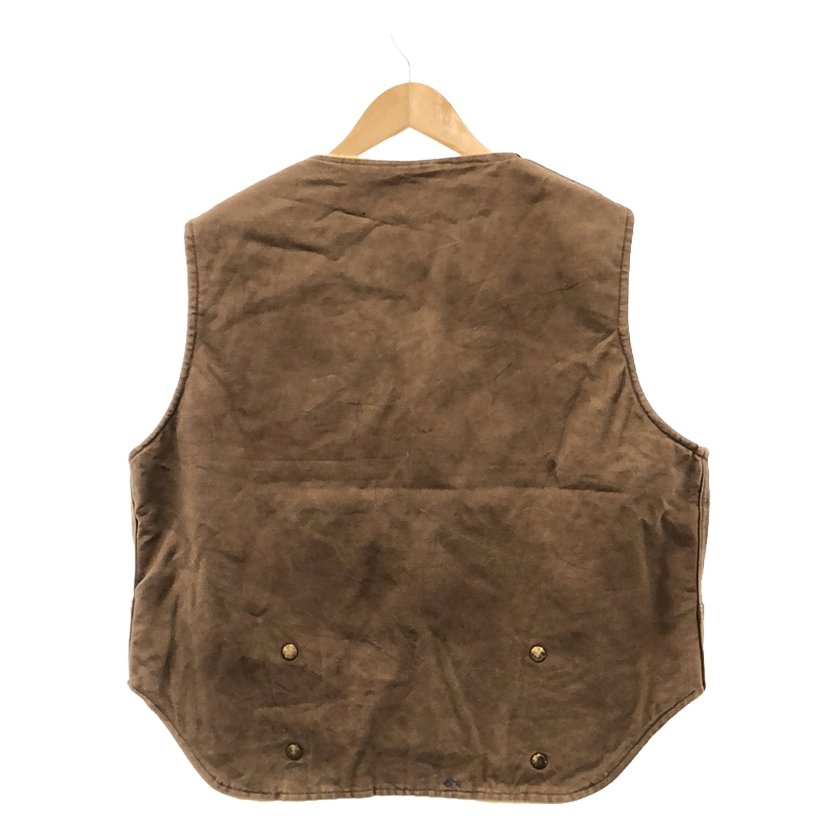 VINTAGE / Vintage clothing | 70s~ CARTER'S duck fleece-lined lunch vest | Brown | Men's