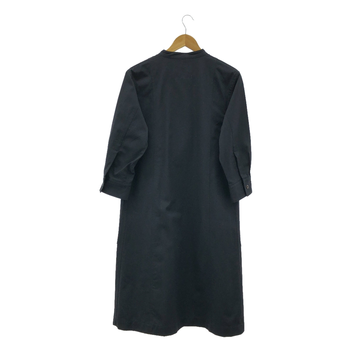 MHL. / MHL Margaret Howell | COTTON WOOL TWILL PULLOVER DRESS | 2 | Navy | Women's