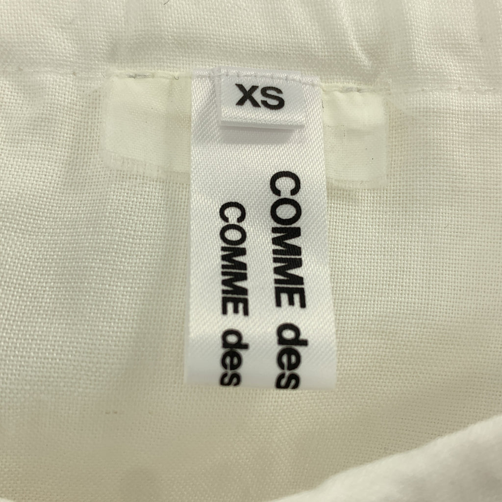 COMME des GARCONS COMME des GARCONS / 콤콤 | 2012SS | 제품 세척 가공 레이스 린넨 풀오버 원피스 | XS |