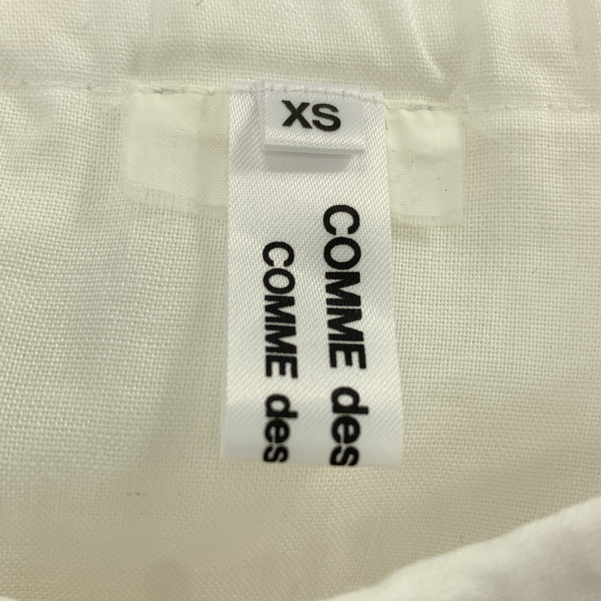 COMME des GARCONS COMME des GARCONS / 콤콤 | 2012SS | 제품 세척 가공 레이스 린넨 풀오버 원피스 | XS |