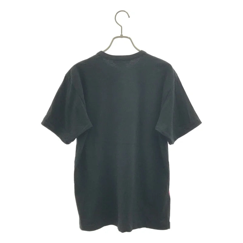 BLACK COMME des GARCONS / ブラックコムデギャルソン | 2023SS | コットン ロゴ プリント クルーネック Tシャツ カットソー | L | メンズ