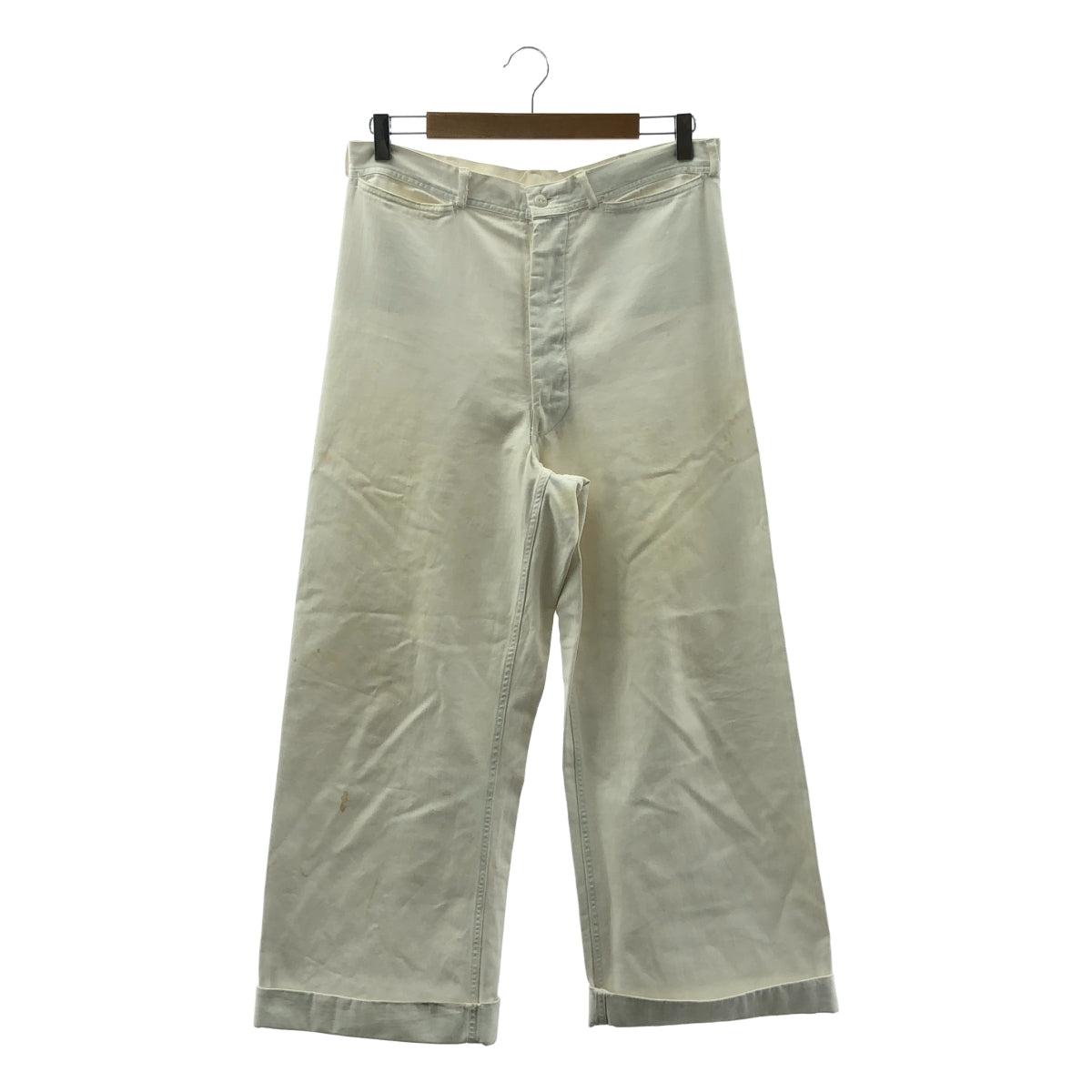 U.S. NAVY / アメリカ軍 | 推定40-50s ヴィンテージ コットン セーラーパンツ |