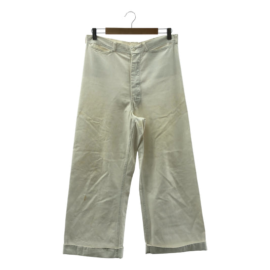 U.S. NAVY / アメリカ軍 | 推定40-50s ヴィンテージ コットン セーラーパンツ |