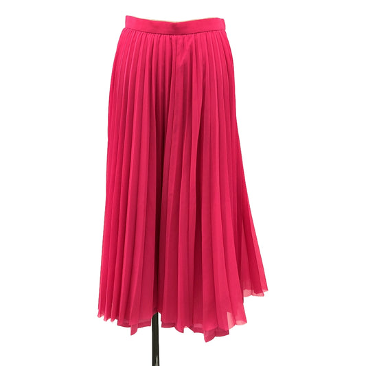 [Good Condition] JUNYA WATANABE COMME des GARCONS / Junya Watanabe | 2020SS | Polyester Side Zip Pleated Long Skirt | S | Pink | Women's