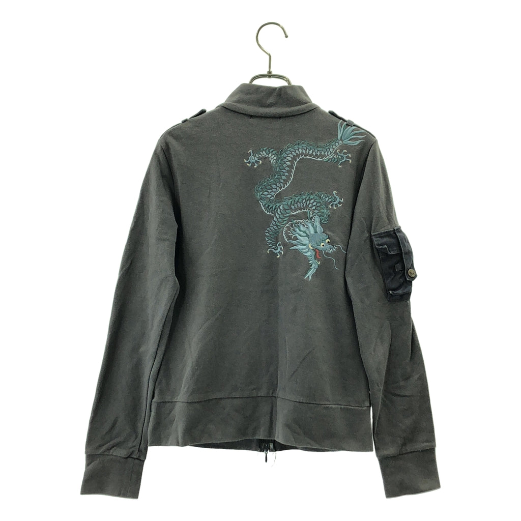VIVIENNE TAM | 背部刺繡龍紋衛衣外套 | 1 碼 | 女款