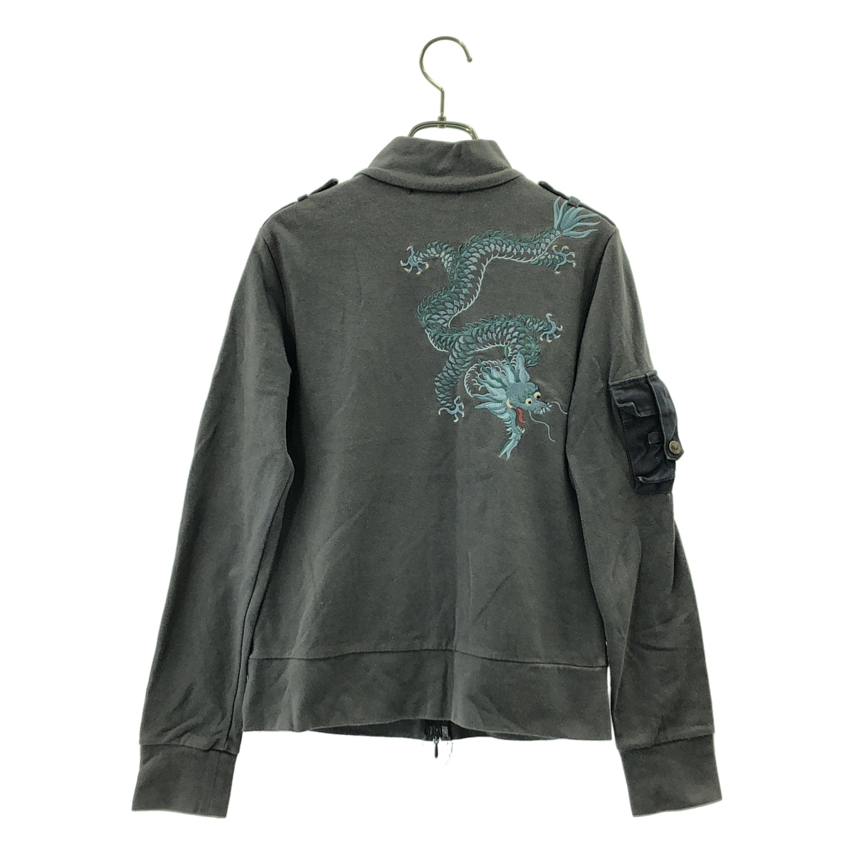 VIVIENNE TAM | 背部刺繡龍紋衛衣外套 | 1 |