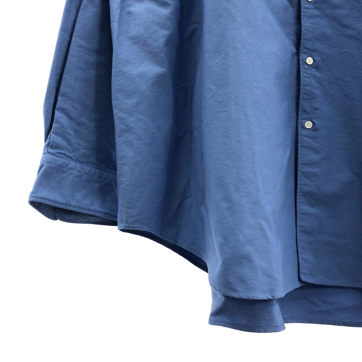 Graphpaper / 그래프 종이 | 2023SS | OXFORD OVERSIZED BAND COLLAR SHIRT 옥스포드 오버 사이즈 드밴드 컬러 셔츠 |