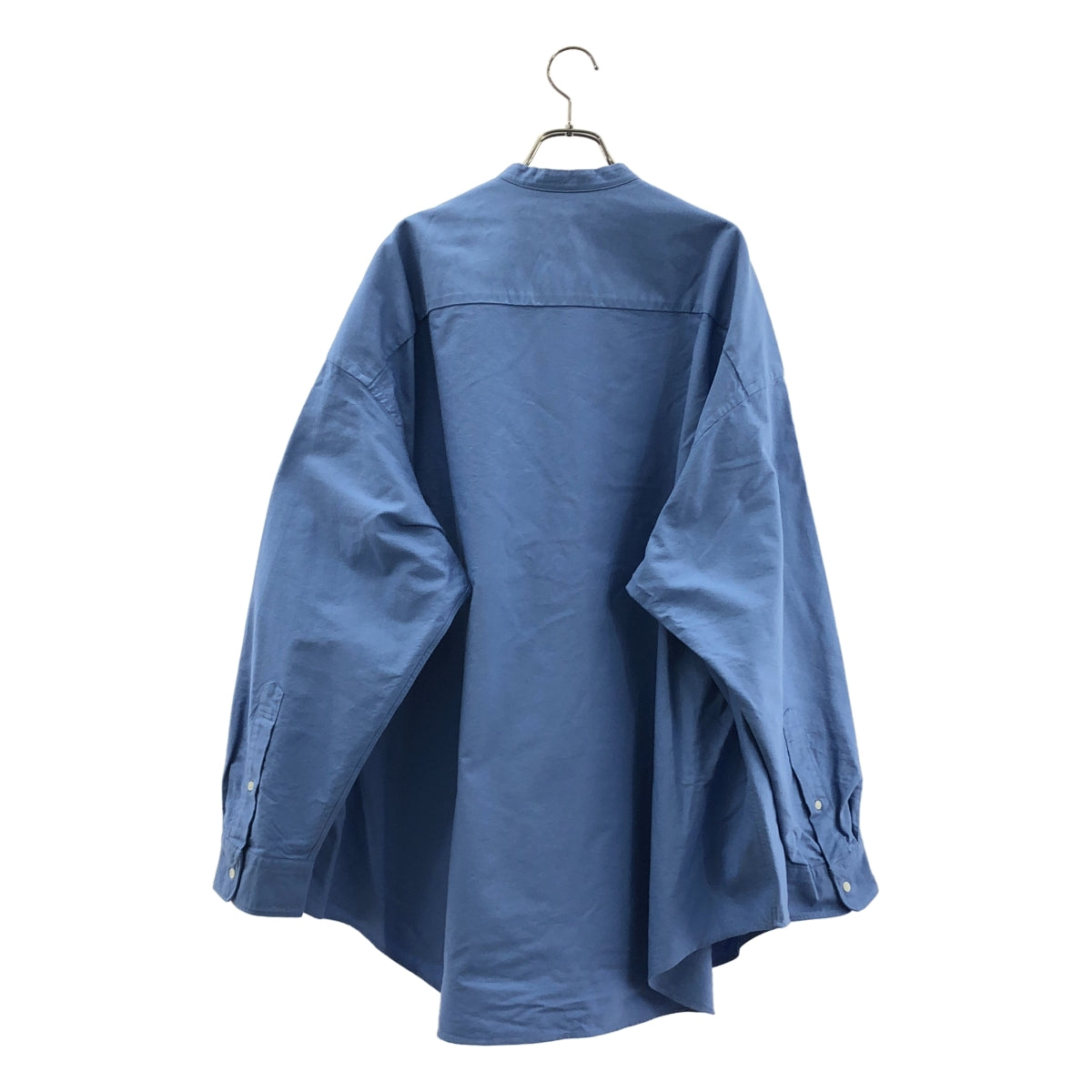 Graphpaper / 그래프 종이 | 2023SS | OXFORD OVERSIZED BAND COLLAR SHIRT 옥스포드 오버 사이즈 드밴드 컬러 셔츠 |