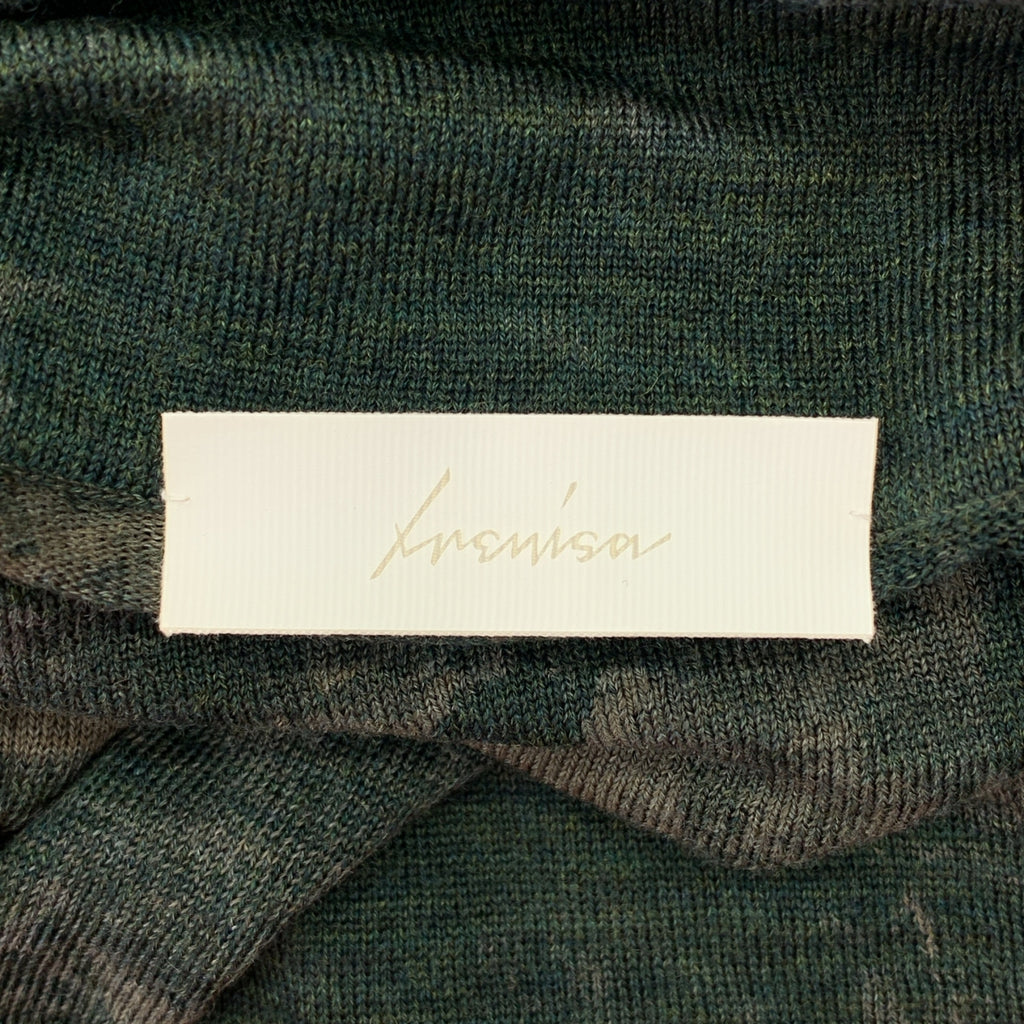 IRENISA | 羊毛高領針織衫 | F | 綠色 | 女款