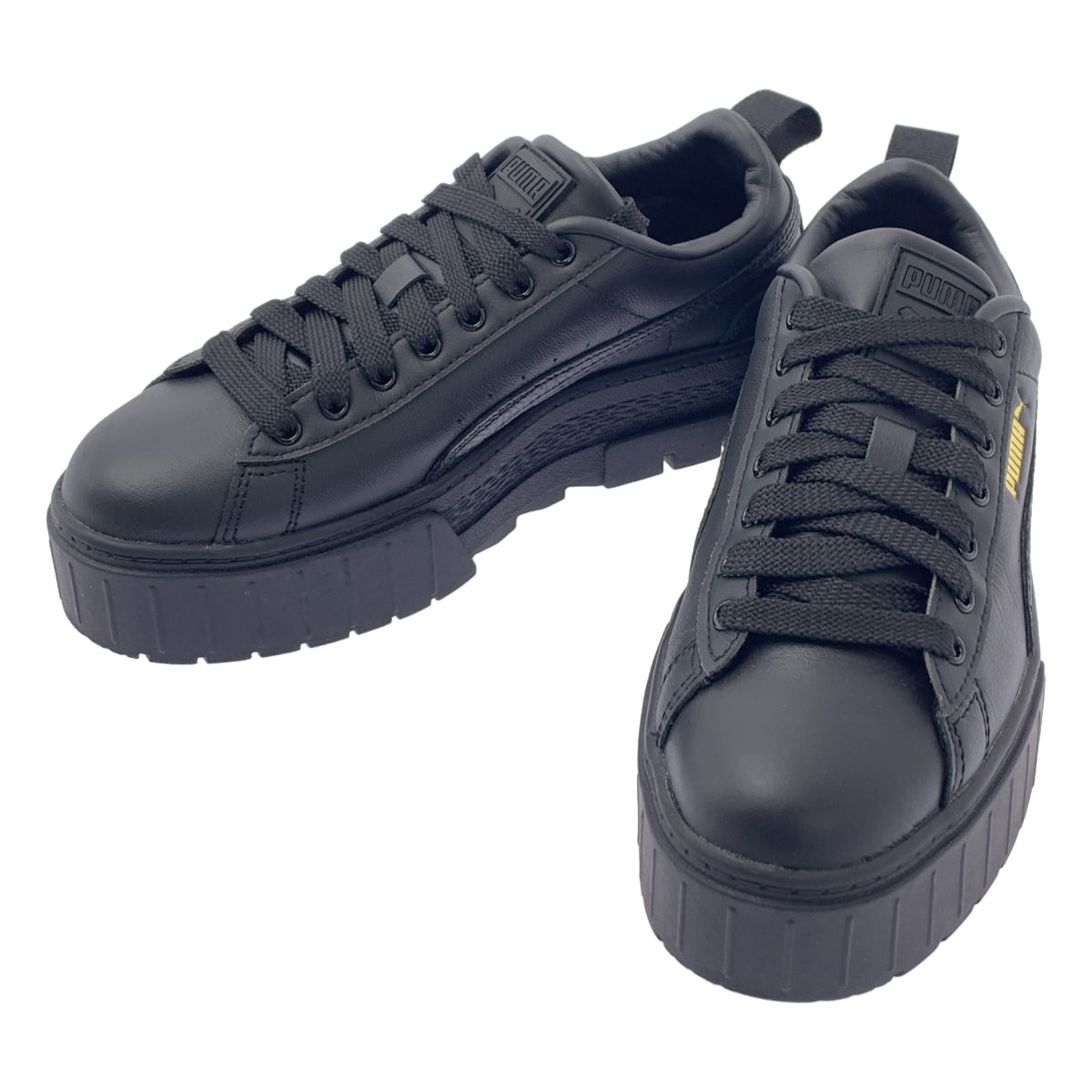 【美品】  PUMA / プーマ | MAYZE CLASSIC メイズ クラシック スニーカー | 23.5cm | ブラック | レディース