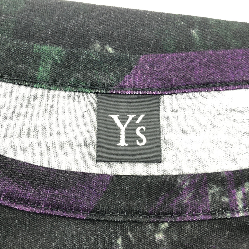 Y's / Y's Yohji Yamamoto | 萊賽爾纖維全印花圓領T卹 | 2號 | 女款