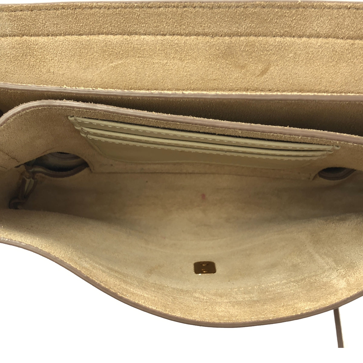 TOD'S | T 型皮革永恆翻蓋單肩包 | 米色 | 女款