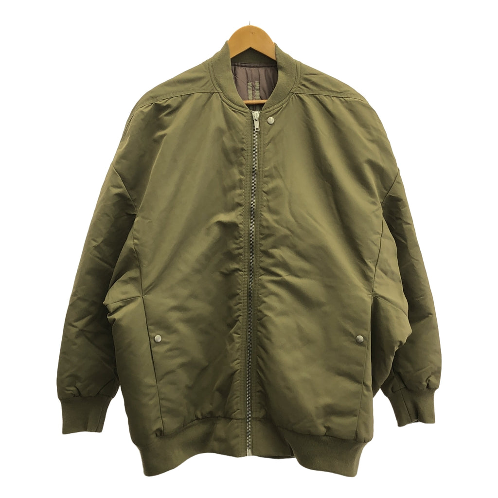 【신품】 Rick Owens DRKSHDW / 릭 오웬스 다크 그림자 | 2023AW | JUMBO FLIGHT 점보 플라이트 재킷 | S | 카키 | 남성