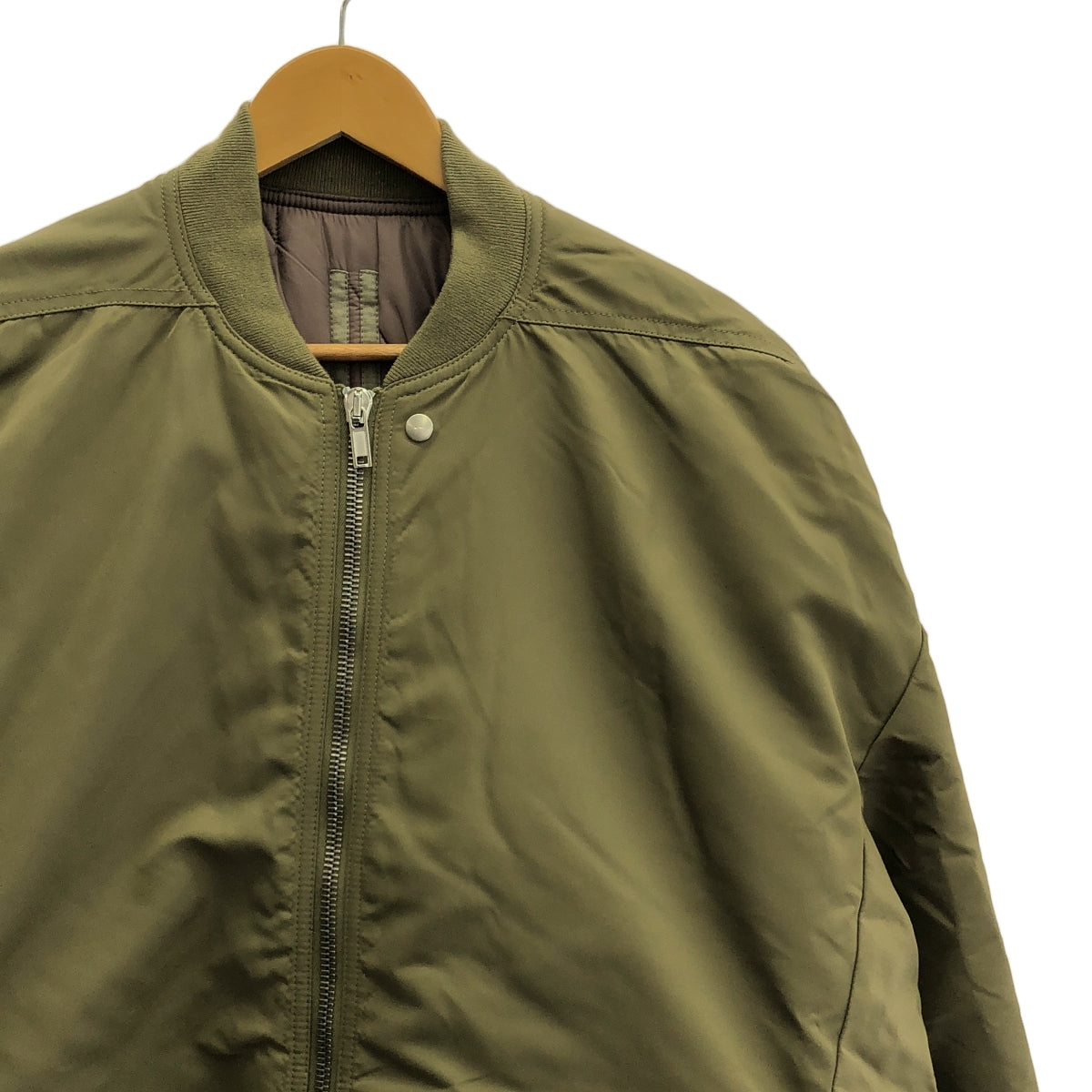 【新品】  Rick Owens DRKSHDW / リック・オウエンス・ダークシャドウ | 2023AW | JUMBO FLIGHT ジャンボ フライト ジャケット | S | カーキ | メンズ