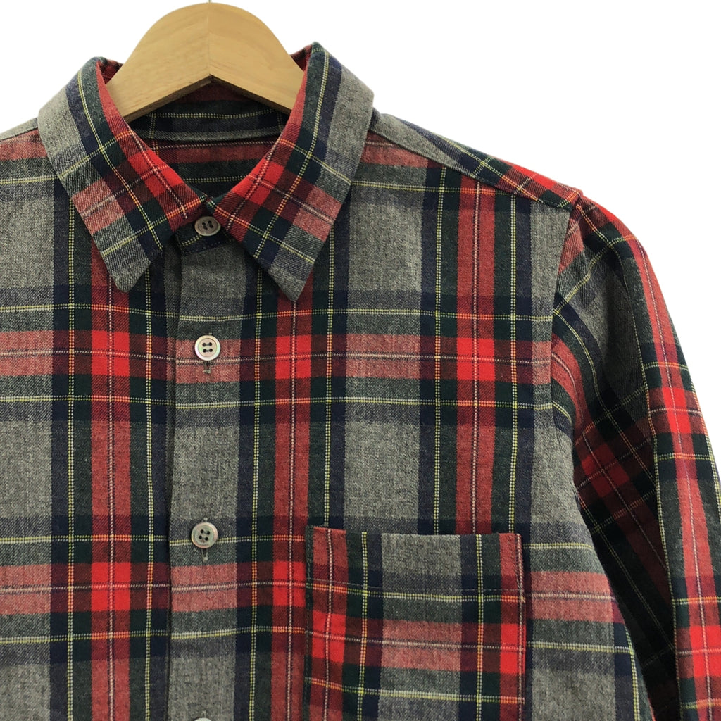 tricot COMME des GARCONS / 트리코콤 데 갤슨 | 1998AW | 울 체크 셔츠 |