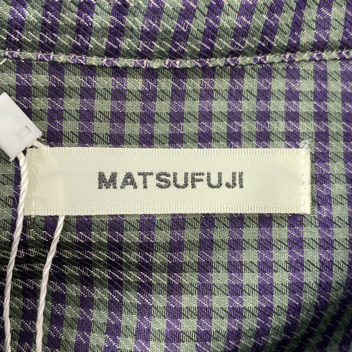 MATSUFUJI / マツフジ | キュプラ チェック ユーティリティ シャツ | 3 | メンズ