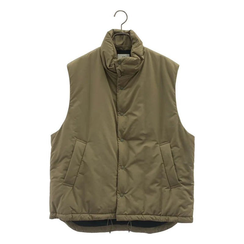 ATON / エイトン | VINTAGE NYLON TWILL PADDED VEST ナイロン ベスト | 02 | メンズ