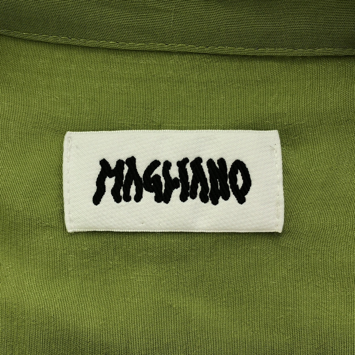 magliano  / マリアーノ | 2022SS | レーヨン スキッパーシャツ | M | グリーン | レディース