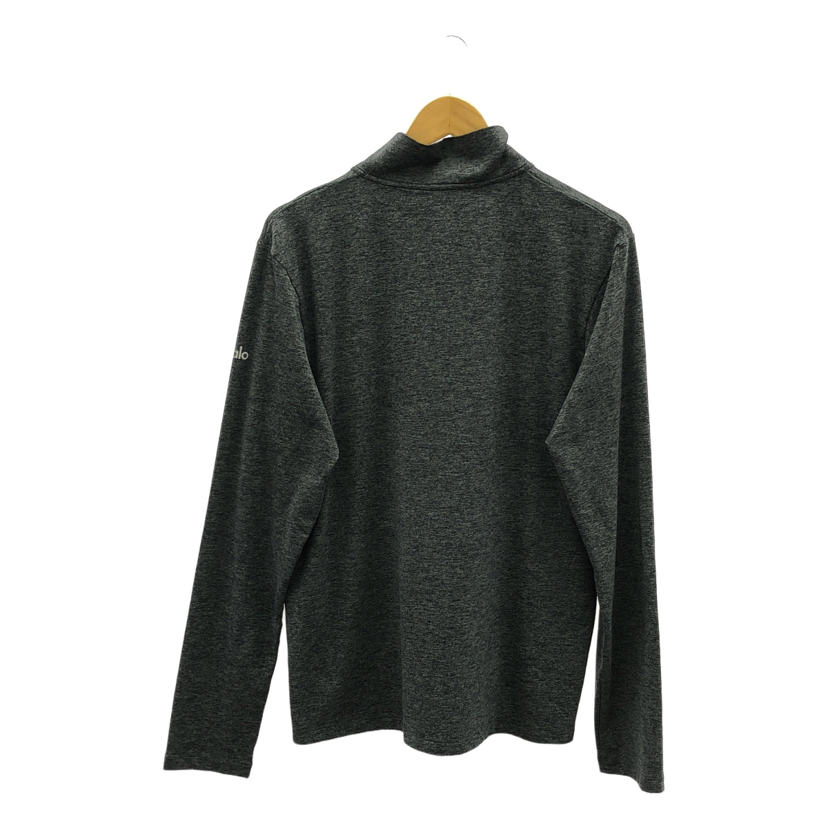【美品】  alo / アロー | Conquer 1/4 Zip Reform Long Sleeve コンカーリフォーム ハーフジップ ロングスリーブカットソー | M | Athletic Heather Grey / グレー | メンズ