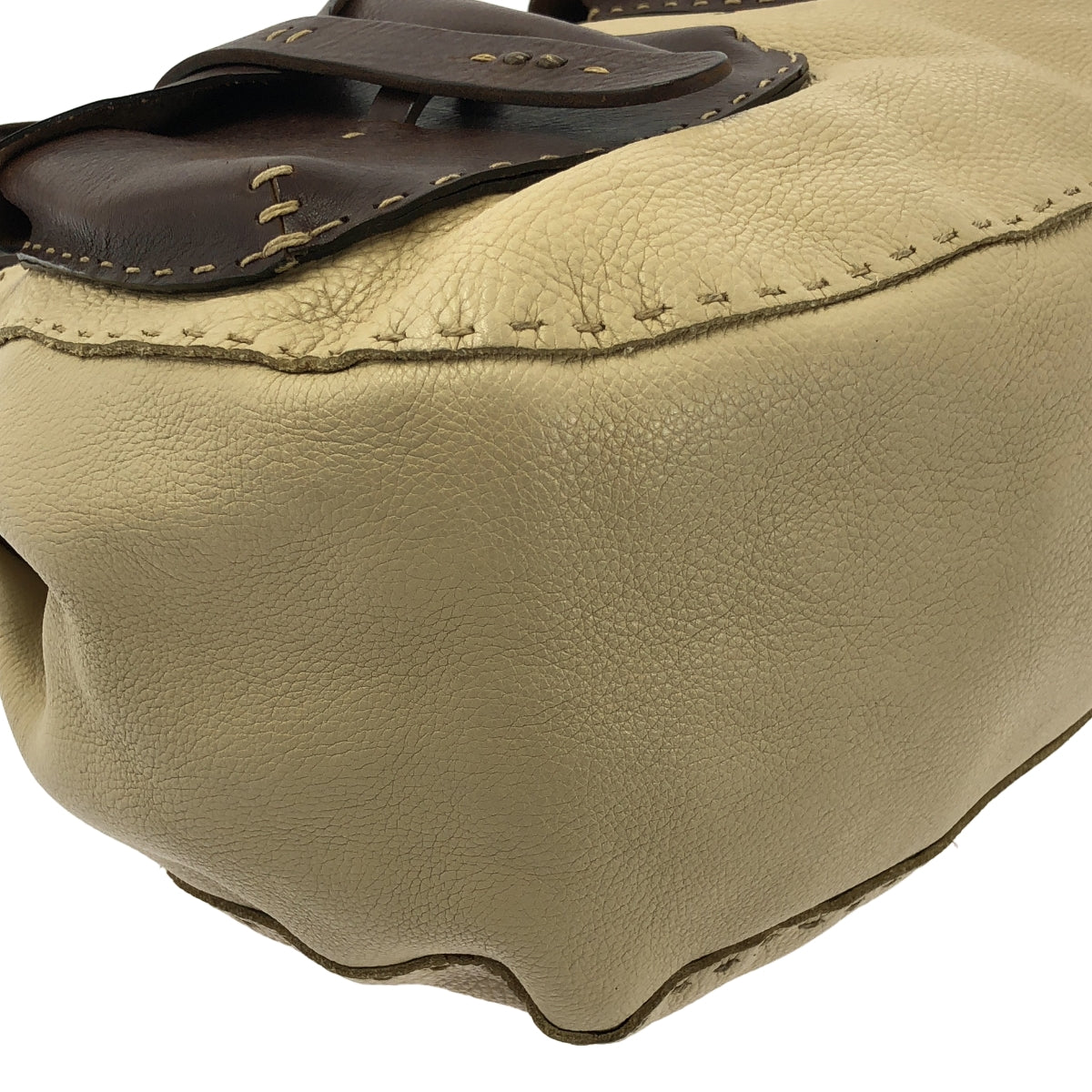 HENRY BEGUELIN | Omino刺繡皮包 | 米色/棕色 | 女款